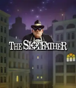 Enter the underworld realm of The Slotfather slot by Betsoft, showcasing a commanding mafia boss standing against a moonlit cityscape. This graphic evokes the gritty essence of the mob life, with the boss dressed in a sharp black suit and hat. Ideal for fans of crime-themed slots, providing a gripping adventure. 